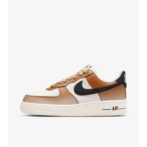 Nike Air Force 1 ‘07 Sneakers in Ale Brown and Sanddrift